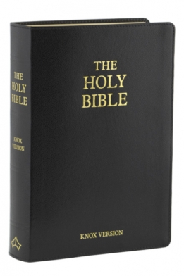 The Holy Bible Knox Translation (Flexible Cover Black Leather)